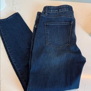 White House Black Market Dark Blue Skinny Jeans